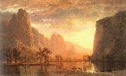 Valley of the Yosemite Albert Bierstadt